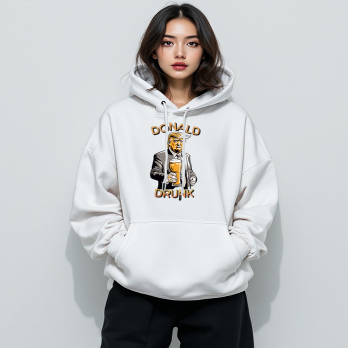 Unisex Hoodie - Donald Drunk