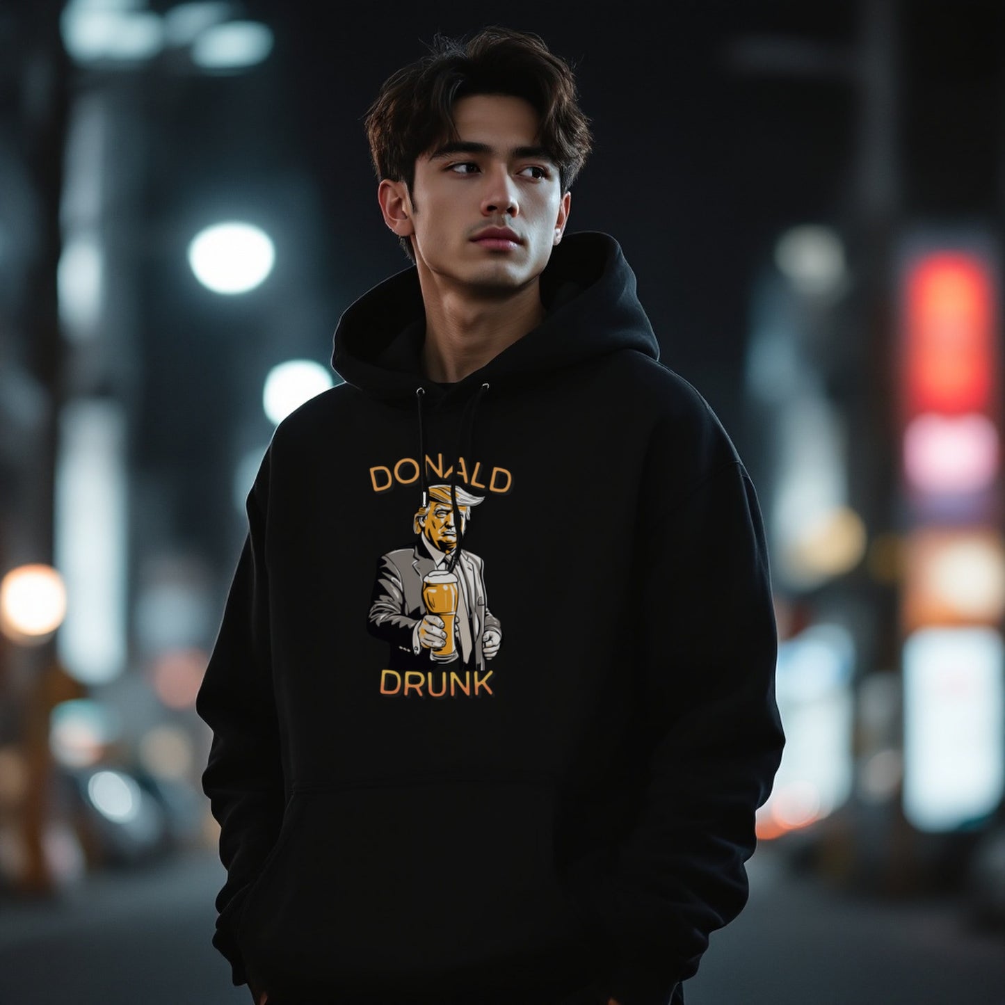 Unisex Hoodie - Donald Drunk